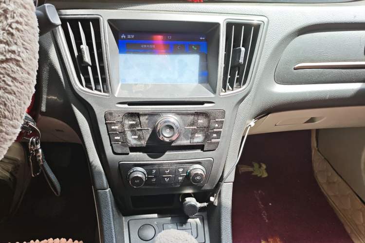 Used BAIC Senova D50 2014 1.5L manual comfort version Audio And AC Panel