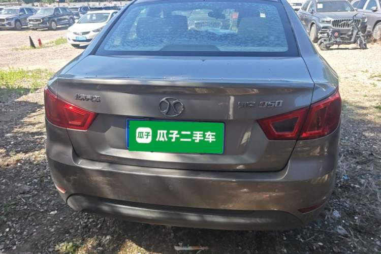 Used BAIC Senova D50 2014 1.5L manual comfort version Rear