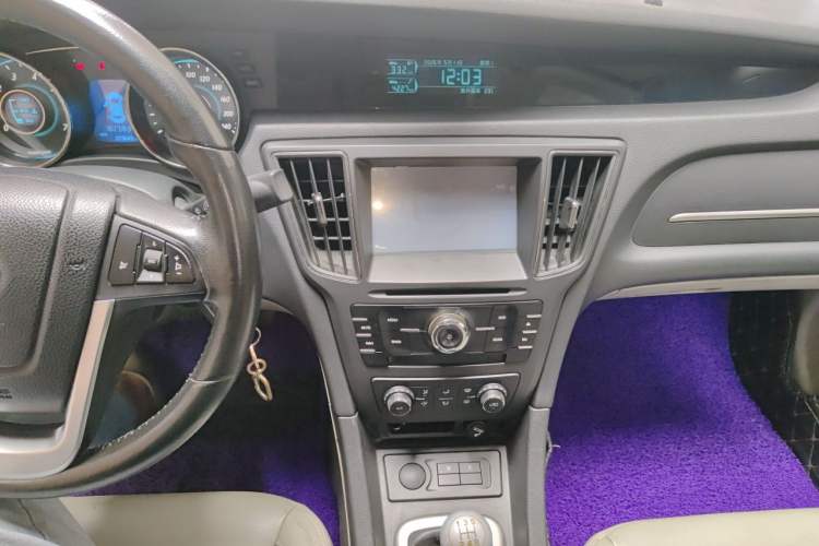 Used BAIC Senova D50 2014 1.5L manual comfort version Audio And AC Panel