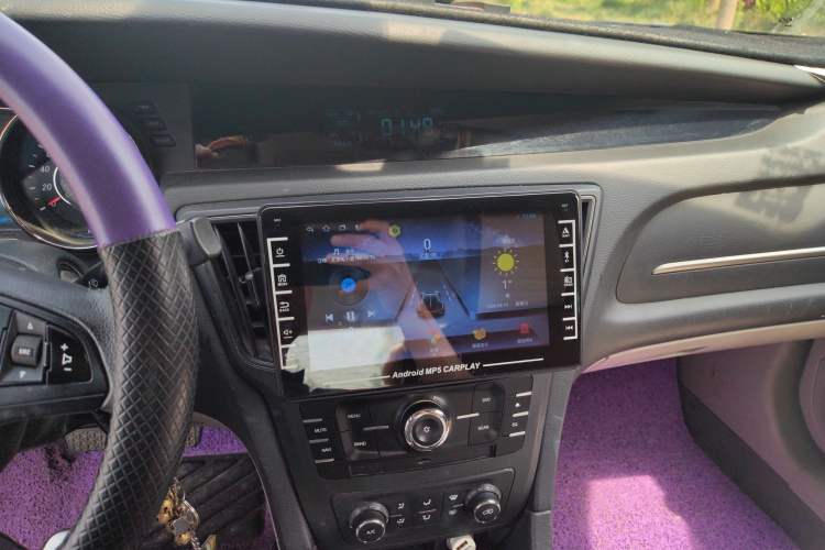 Used BAIC Senova D50 2014 1.5L manual comfort version Audio And AC Panel