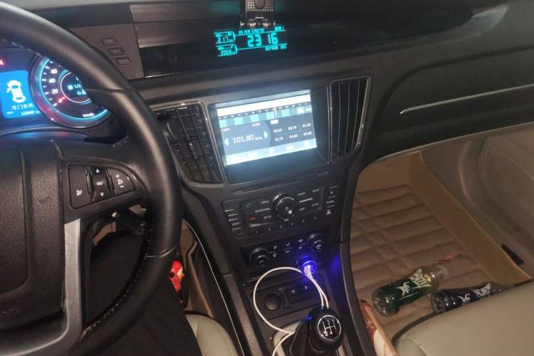 Used BAIC Senova D50 2014 1.5L manual comfort version Audio And AC Panel