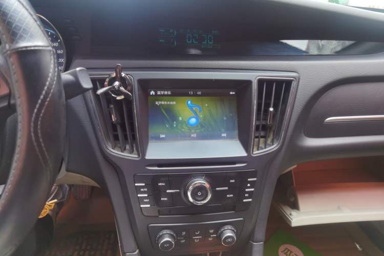 Used BAIC Senova D50 2014 1.5L manual comfort version Audio And AC Panel