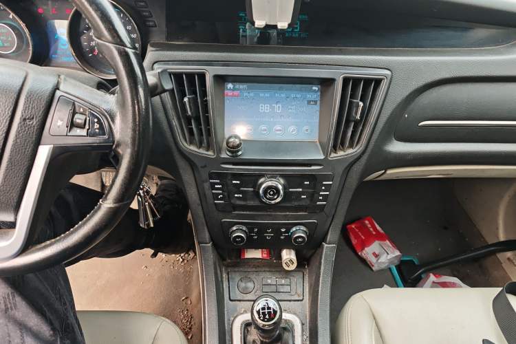 Used BAIC Senova D50 2014 1.5L manual comfort version Audio And AC Panel