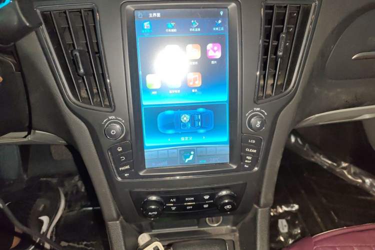 Used BAIC Senova D50 2014 1.5L CVT Standard Edition Audio And AC Panel