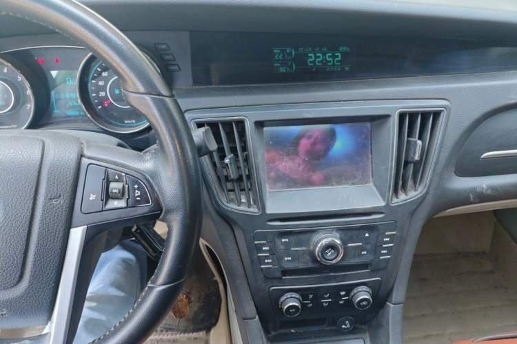 Used BAIC Senova D50 2014 1.5L manual comfort version Audio And AC Panel