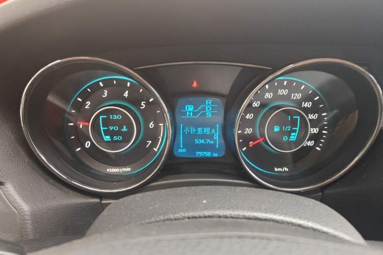 Used BAIC Senova D50 2014 1.5L CVT Standard Edition Instrument Cluster