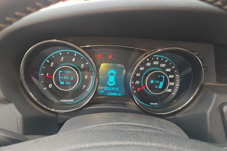 Used BAIC Senova D50 2014 1.5L manual comfort version Instrument Cluster