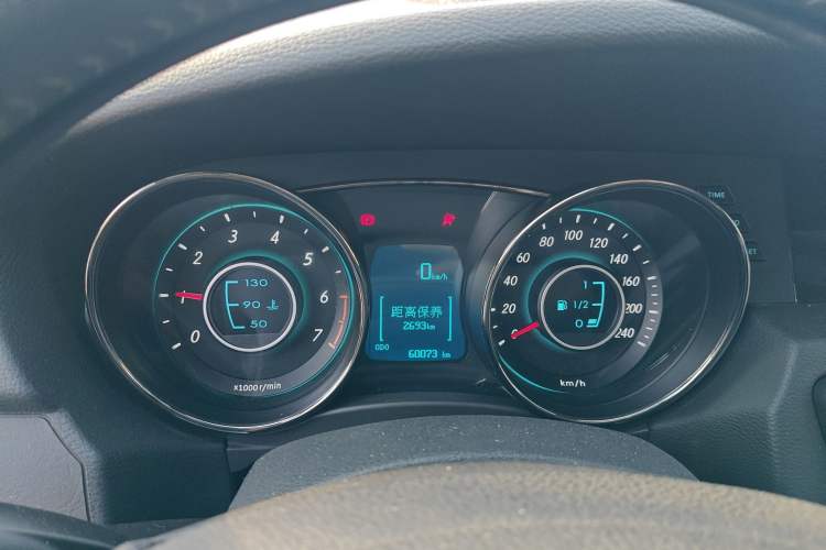 Used BAIC Senova D50 2014 1.5L manual comfort version Instrument Cluster