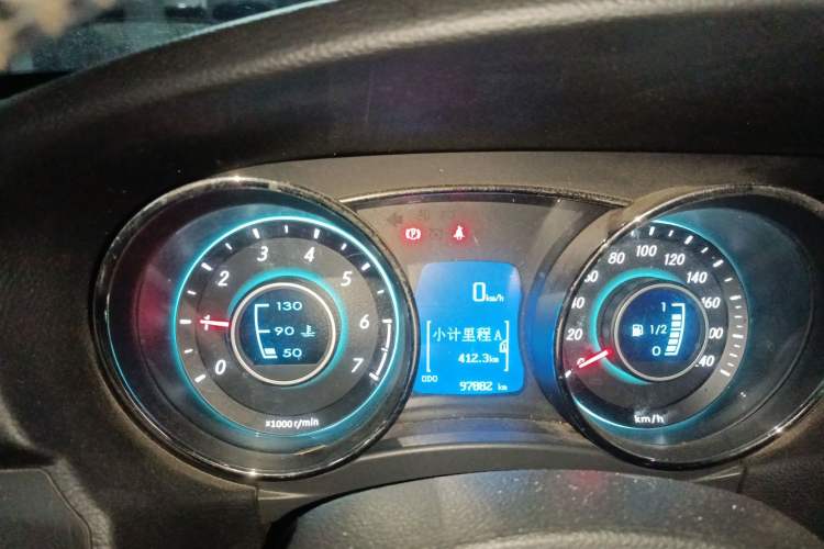 Used BAIC Senova D50 2014 1.5L manual comfort version Instrument Cluster