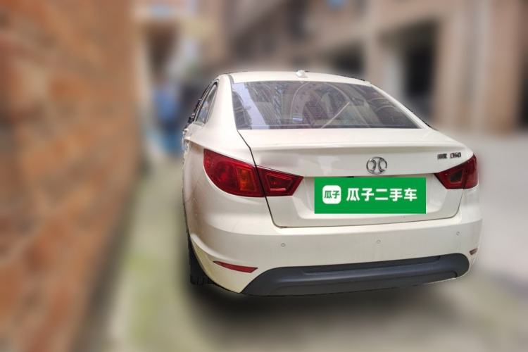 Used BAIC Senova D50 2014 1.5L manual comfort version Rear Left 45 Deg