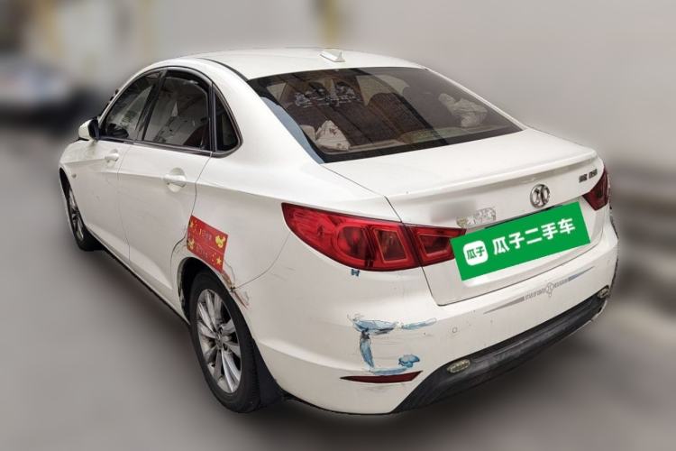 Used BAIC Senova D50 2014 1.5L manual comfort version Rear Left 45 Deg