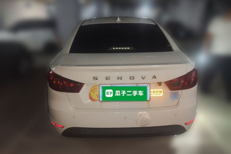 Used BAIC Senova D50 2014 1.5L manual standard version Rear