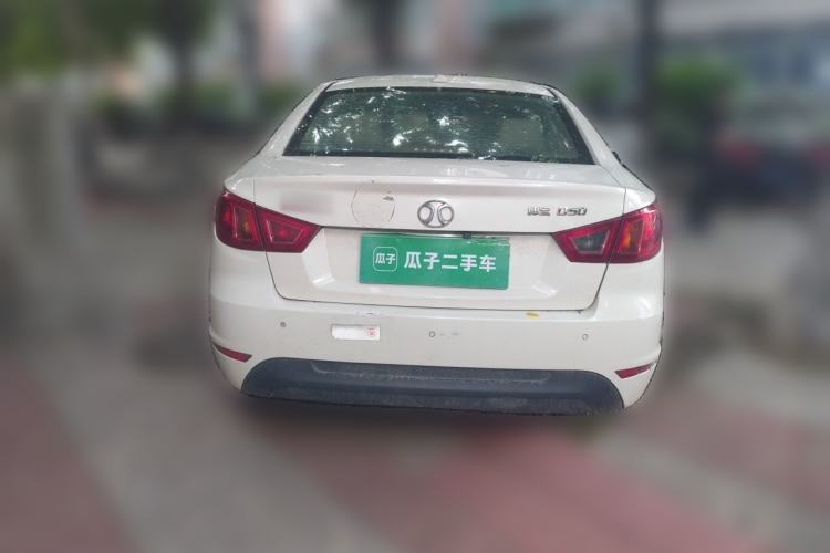 Used BAIC Senova D50 2014 1.5L manual comfort version Rear