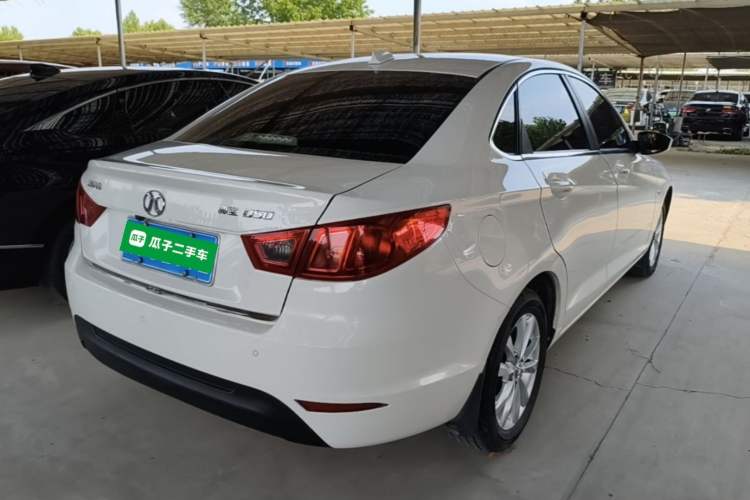 Used BAIC Senova D50 2014 1.5L manual comfort version Rear Right 45 Deg