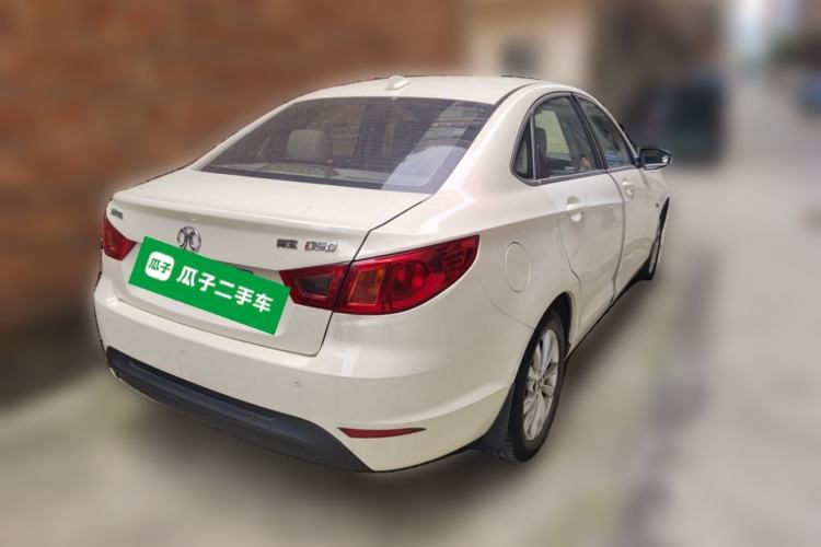 Used BAIC Senova D50 2014 1.5L manual comfort version Rear Right 45 Deg