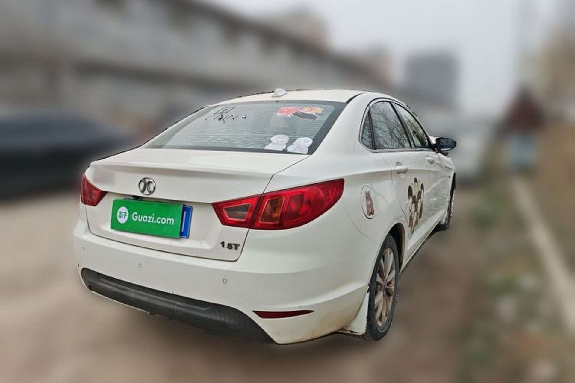 Used BAIC Senova D50 2014 1.5L manual comfort version Rear Right 45 Deg