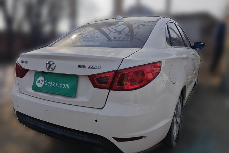 Used BAIC Senova D50 2014 1.5L manual comfort version Rear Right 45 Deg