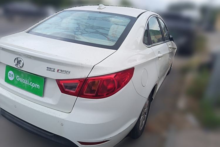 Used BAIC Senova D50 2014 1.5L manual standard version Rear Right 45 Deg