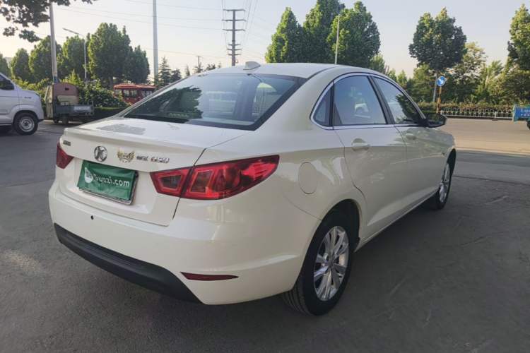 Used BAIC Senova D50 2014 1.5L manual comfort version Rear Right 45 Deg
