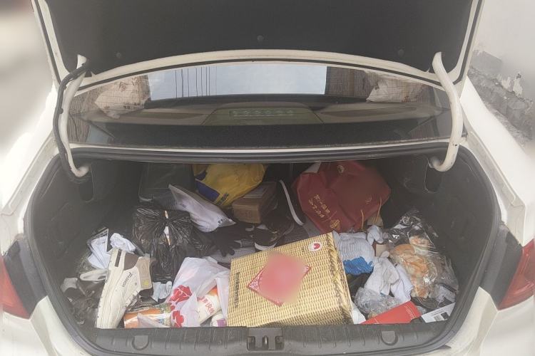 Used BAIC Senova D50 2014 1.5L manual comfort version Trunk