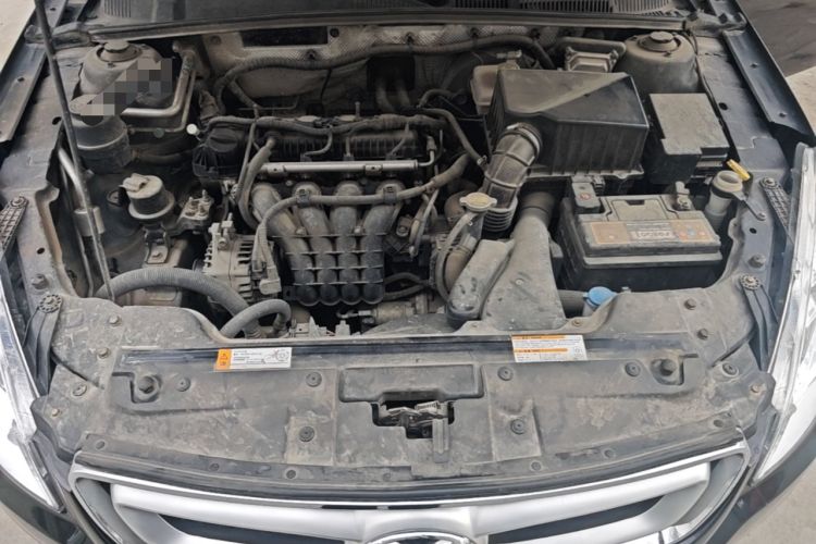 Used BAIC Senova D50 2015 1.5L CVT Standard Value Navigation Edition Engine Bay