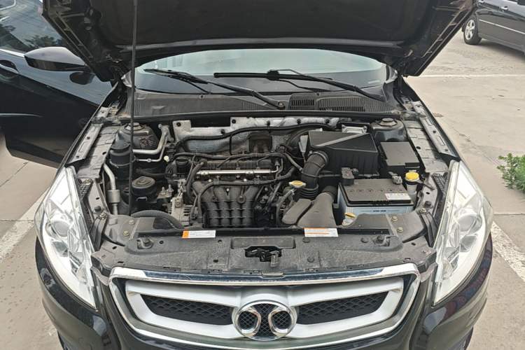 Used BAIC Senova D50 2015 1.5L CVT Standard Value Navigation Edition Engine Bay