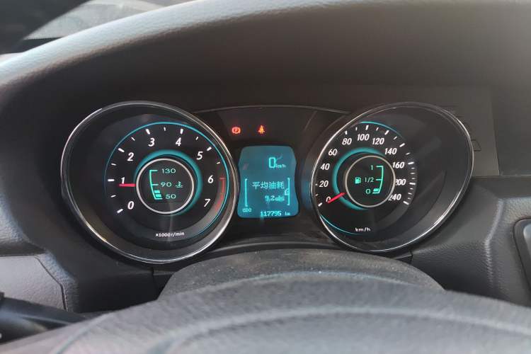 Used BAIC Senova D50 2015 1.5L Manual Comfort Value Navigation Edition Instrument Cluster