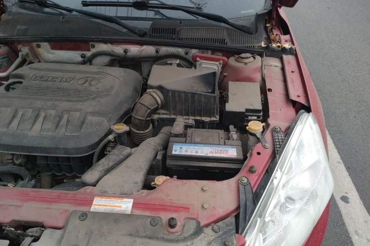 Used BAIC Senova D50 2015 1.5L Manual Comfort Value Navigation Edition Engine Bay Left