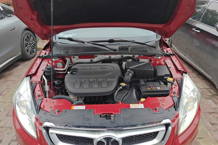 Used BAIC Senova D50 2015 1.5L CVT Standard Value Navigation Edition Engine Bay