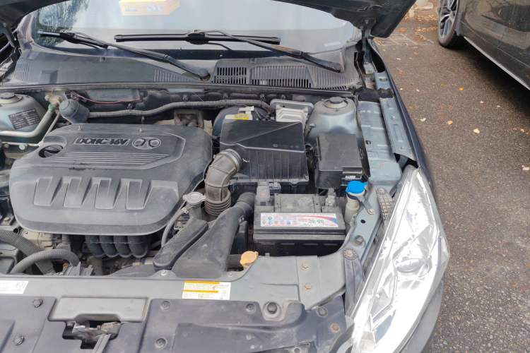 Used BAIC Senova D50 2015 1.5L CVT Standard Value Navigation Edition Engine Bay Left