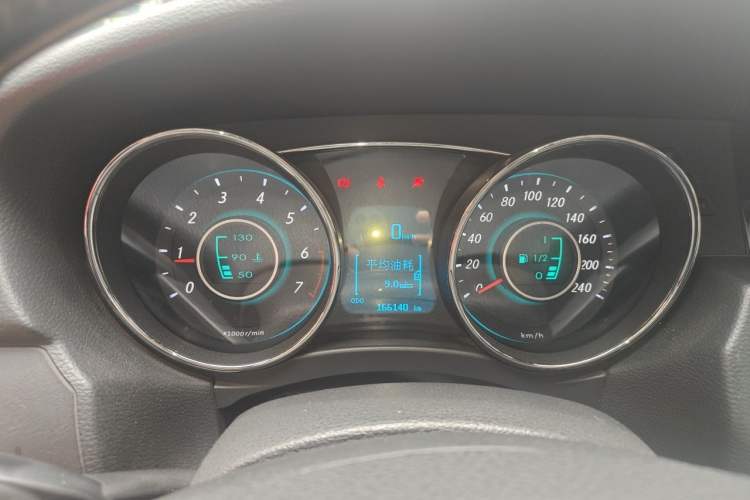 Used BAIC Senova D50 2015 1.5L Manual Comfort Value Navigation Edition Instrument Cluster