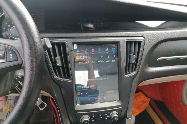 Used BAIC Senova D50 2015 1.5L Manual Comfort Value Navigation Edition Audio And AC Panel