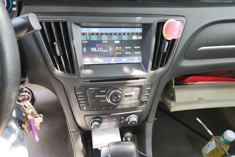 Used BAIC Senova D50 2015 1.5L CVT Standard Value Navigation Edition Audio And AC Panel