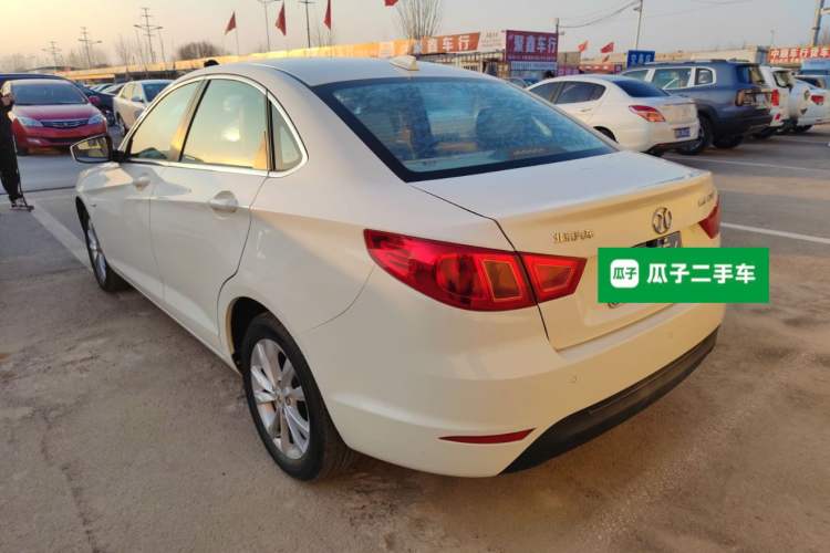 Used BAIC Senova D50 2015 1.5L Manual Comfort Value Navigation Edition Rear Left 45 Deg