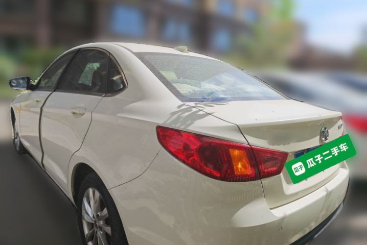 Used BAIC Senova D50 2015 1.5L Manual Comfort Value Navigation Edition Rear Left 45 Deg