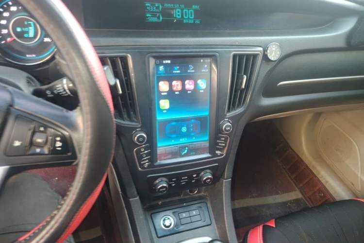 Used BAIC Senova D50 2016 1.5L Manual Elite Edition Audio And AC Panel