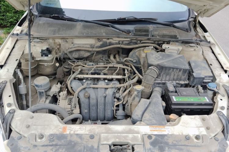 Used BAIC Senova D50 2016 1.5L Manual Elite Edition Engine Bay