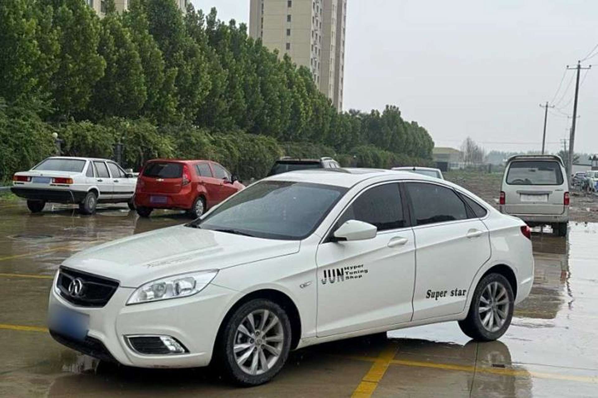 Used BAIC Senova D50 2016 1.5L CVT Elite Edition Front Left 45 Deg
