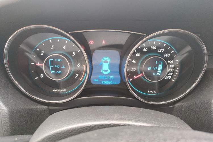 Used BAIC Senova D50 2016 1.5L Manual Elite Edition Instrument Cluster