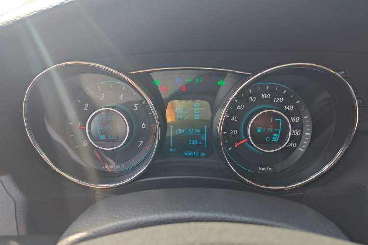 Used BAIC Senova D50 2016 1.5L CVT Elite Edition Instrument Cluster
