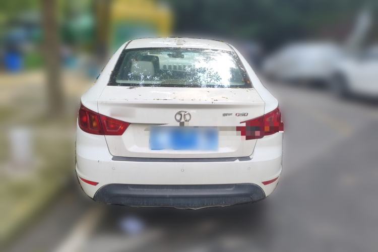 Used BAIC Senova D50 2016 1.5L Manual Elite Edition Rear