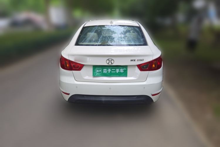 Used BAIC Senova D50 2016 1.5L Manual Elite Edition Rear