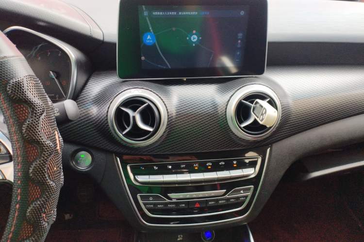 Used BAIC Senova D50 2018 1.5L Manual Luxury Intelligent Driving Version Audio And AC Panel