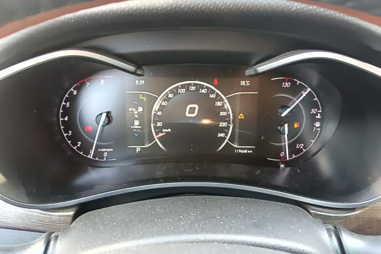 Used BAIC Senova D50 2018 1.5L CVT Prestige Intelligent Drive Edition Instrument Cluster