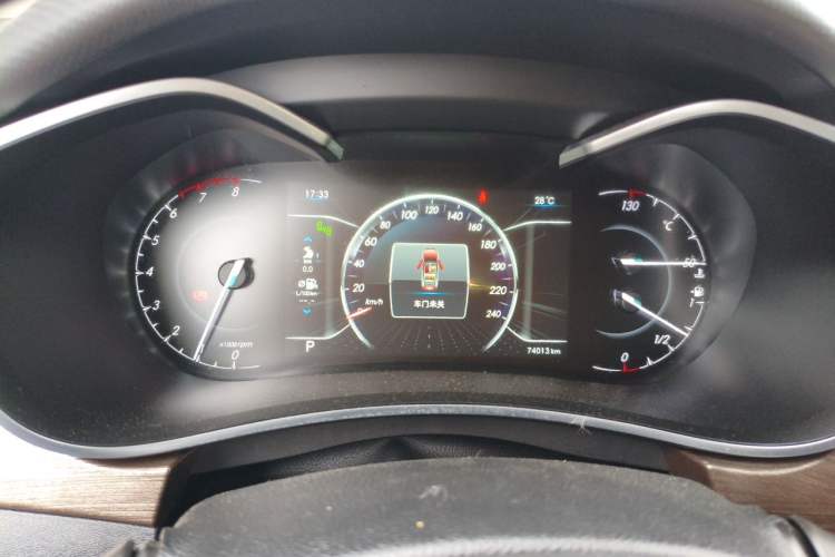 Used BAIC Senova D50 2018 1.5L CVT Prestige Intelligent Drive Edition Instrument Cluster