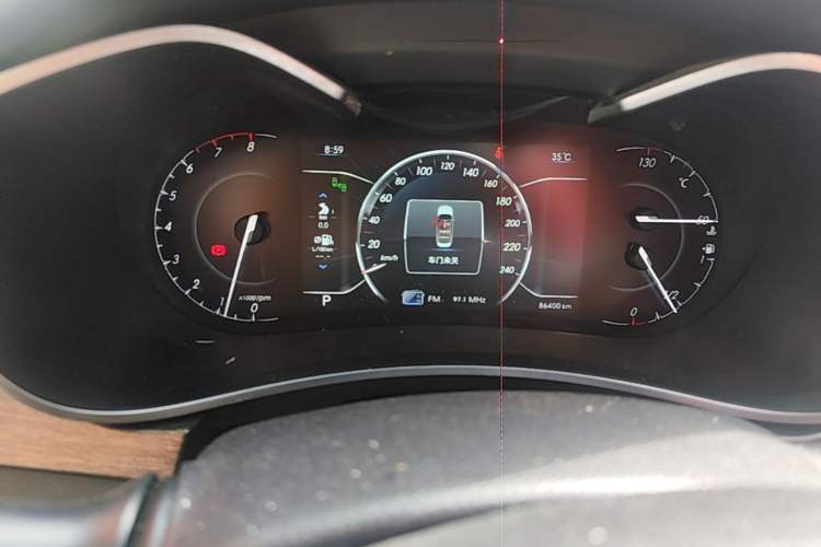 Used BAIC Senova D50 2018 1.5L CVT Prestige Intelligent Drive Edition Instrument Cluster