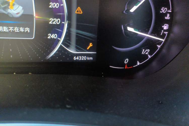Used BAIC Senova D50 2018 1.5L Manual Luxury Intelligent Driving Version Odometer Close Up