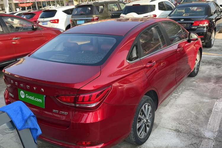 Used BAIC Senova D50 2018 1.5L CVT Prestige Intelligent Drive Edition Rear Right 45 Deg