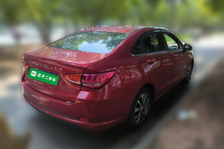 Used BAIC Senova D50 2018 1.5L Manual Luxury Intelligent Driving Version Rear Right 45 Deg
