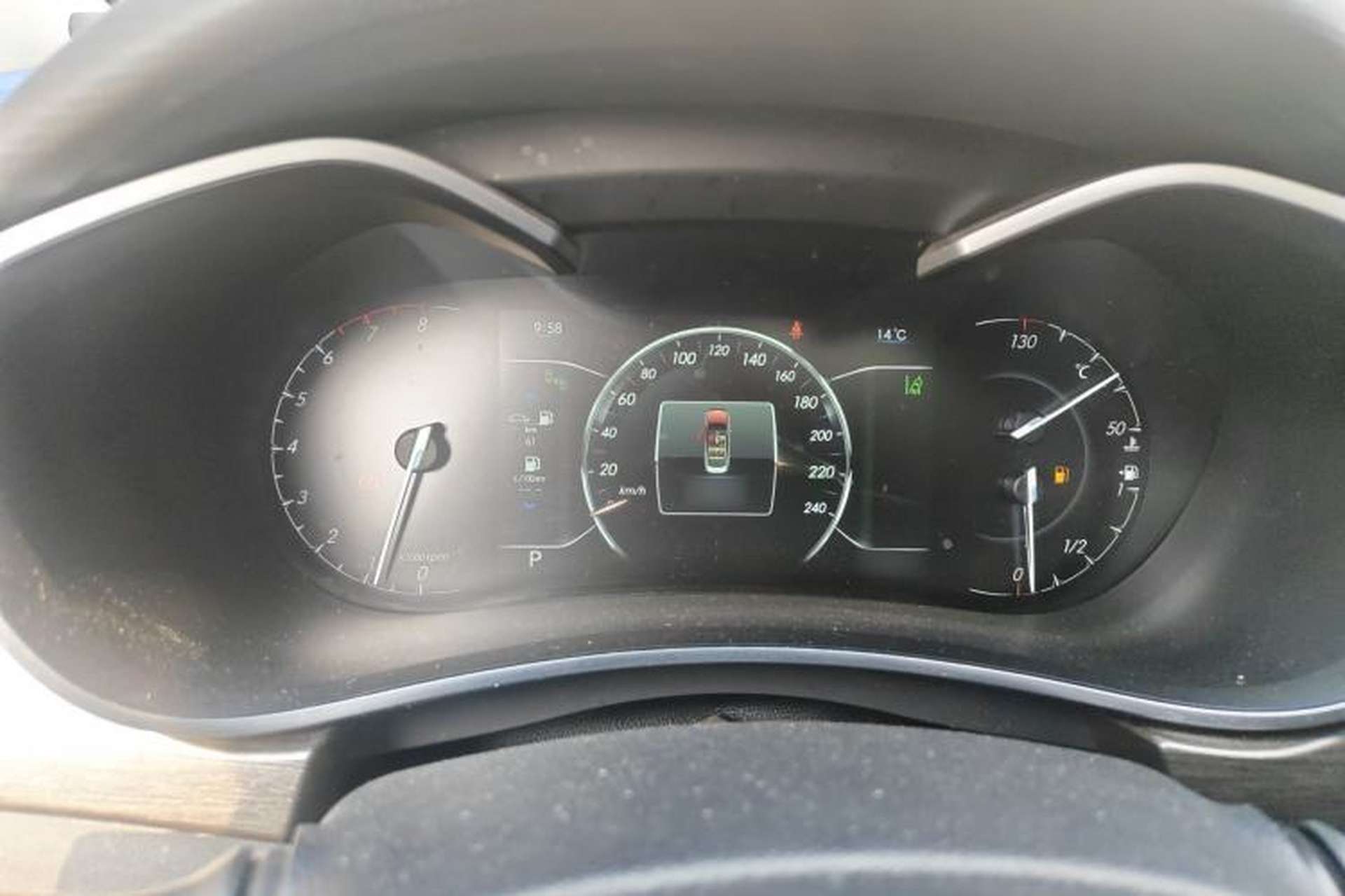 Used BAIC Senova D50 2018 1.5L CVT Prestige Intelligent Drive Edition Instrument Cluster